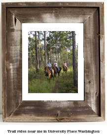 trail rides near me in University Place, Washington